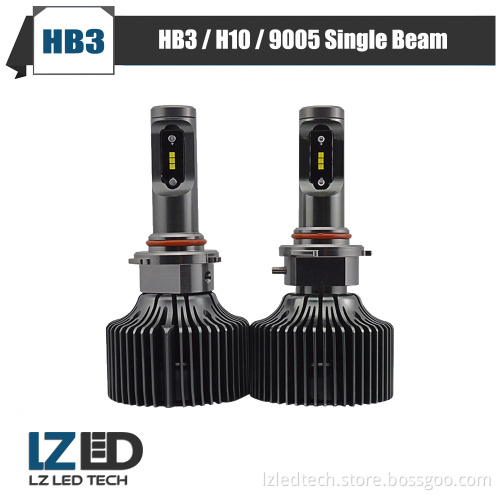 2pcs/set Super Bright LED 9005 HB3 H10 Car Headlight Conversion Kit Fog Lamp Bulb DRL 60W 6000K 10V/30V DC Single Beam 4200LM